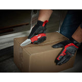 Milwaukee 7-1/4 in. Lockback Folding Pocket Knife Red 1 pk