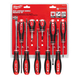 Milwaukee 3 to 8 in. L Phillips/Slotted Screwdriver Set 10 pc