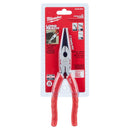 Milwaukee 8 in. Forged Alloy Steel Long Nose Pliers