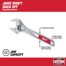 Milwaukee SAE Adjustable Wrench 11.02 in. L 1 pc