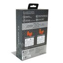 Plugfones Liberate 2.0 29 dB Nylon/Silicone/Foam Bluetooth Earplugs/Earphones w/Mic Yellow 1 pair