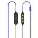 Plugfones Liberate 2.0 29 dB Nylon/Silicone/Foam Bluetooth Earplugs/Earphones w/Mic Yellow 1 pair