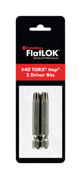 DRIVER BIT FASTLOK 2PK