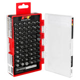 Performance Tool Assorted 1 in. L Driver Bit Set Multi-Material 75 pc