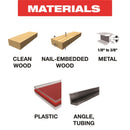 Diablo Demo Demon 6 in. Carbide Tipped General Purpose Reciprocating Saw Blade 6/9 TPI 3 pk