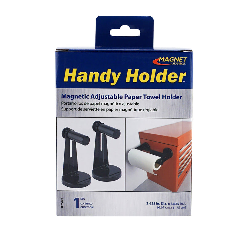 Magnet Source Handy Holder 4.625 in. L X 2.625 in. W Black Tool Holder 1 pc