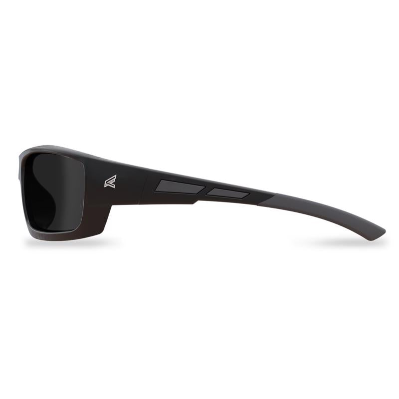 Edge Eyewear Mazeno Slim Fit Safety Glasses Smoke Lens Black Frame 1 pk