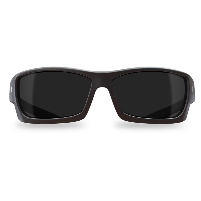 Edge Eyewear Mazeno Slim Fit Safety Glasses Smoke Lens Black Frame 1 pk