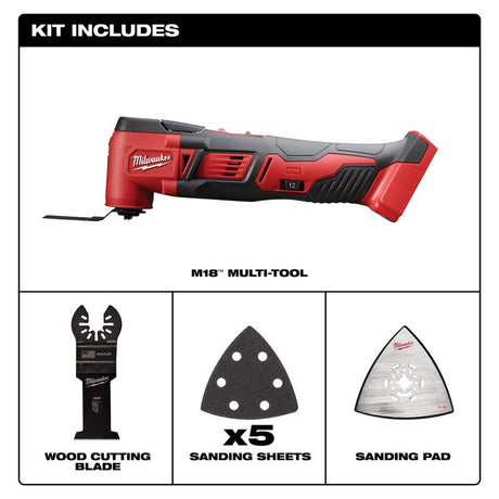 Milwaukee M18 Cordless Oscillating Multi-Tool Tool Only