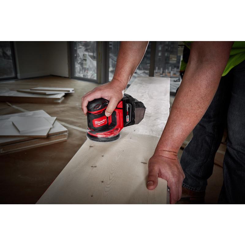 Milwaukee M18 Cordless 5 in. Random Orbit Sander Tool Only