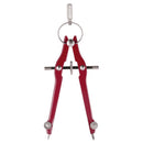 Empire 5 in. L X 2 in. W Precision Pencil Compass 6 in. Red 1 pc