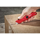Milwaukee 5-3/4 in. Self-Retracting Safety Knife Red 1 pc