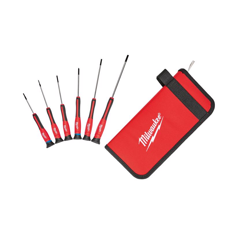 Milwaukee Assorted Screwdriver Set 6.0 in. 6 pc
