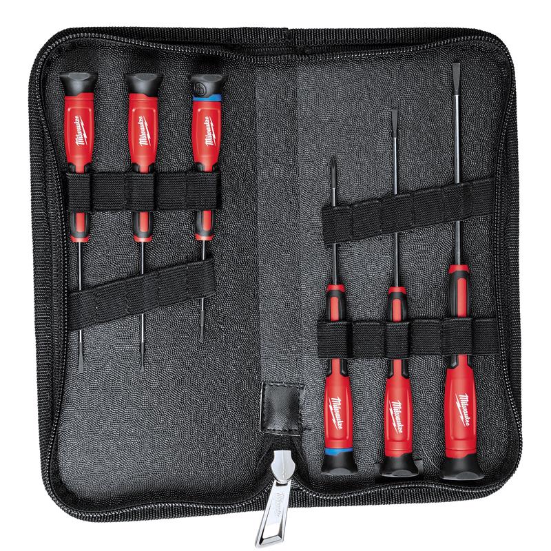 Milwaukee Assorted Screwdriver Set 6.0 in. 6 pc