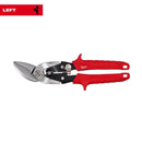 Milwaukee 10 in. Forged Alloy Steel Left Serrated Offset Aviation Snips 22 Ga. 1 pk