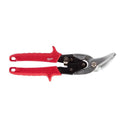 Milwaukee 10 in. Forged Alloy Steel Left Serrated Offset Aviation Snips 22 Ga. 1 pk