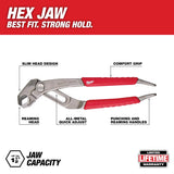 Milwaukee 8 in. Forged Alloy Steel Hex-Jaw Pliers