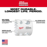 Milwaukee Hole Dozer 2 in. Carbide Tipped Hole Saw 1 pc