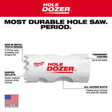 Milwaukee Hole Dozer 7/8 in. Bi-Metal Hole Saw 1 pc