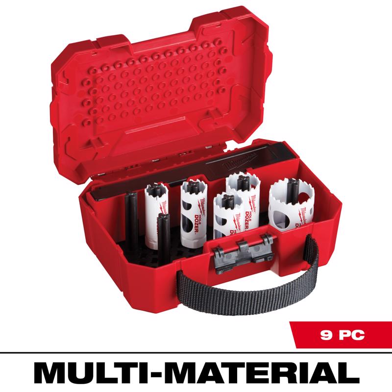 HOLE SAW KIT 9PC