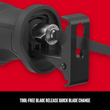 Craftsman 7.5 amps Corded Brushed Reciprocating Saw Tool Only