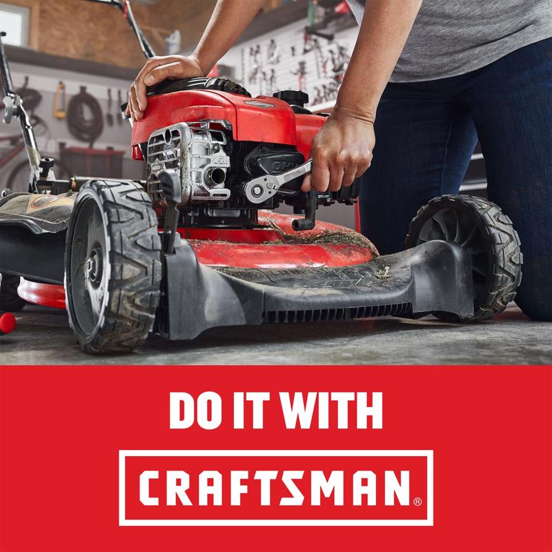 Craftsman 1/4, 3/8 and 1/2 in. drive Metric and SAE 6 and 12 Point Mechanic's Tool Set 189 pc