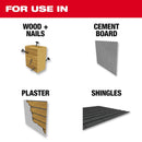 Milwaukee BIG HAWG 1-3/8 in. Carbide Tipped 3 Tooth Hole Saw 1 pc