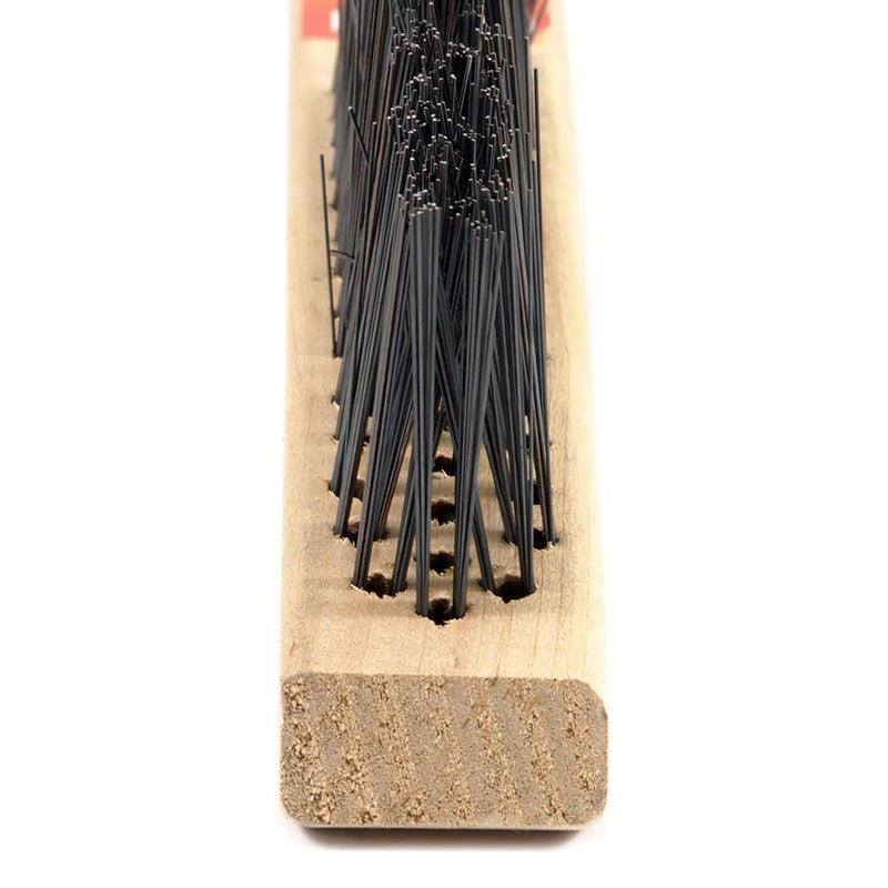 Forney 13.75 in. L X 1.25 in. W V-Groove Scratch Brush Carbon Steel 1 pc