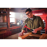 Craftsman 20 oz Smooth Face Claw Hammer 7.75 in. Steel Handle