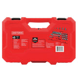Craftsman 3/8 in. drive Metric and SAE 6 Point Mechanic's Tool Set 40 pc