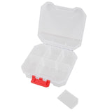 Ace 6.5 in. W X 2.05 in. H Storage Bin Plastic 6 compartments Red