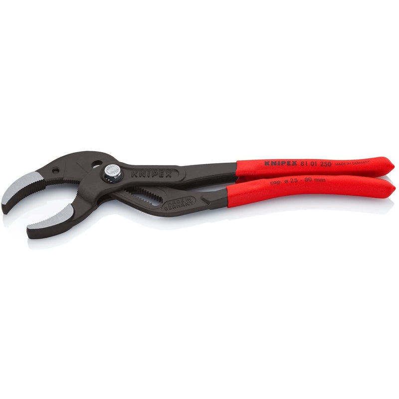 Knipex 10 in. Chrome Vanadium Steel Serrated Jaw Pipe and Connector Pliers