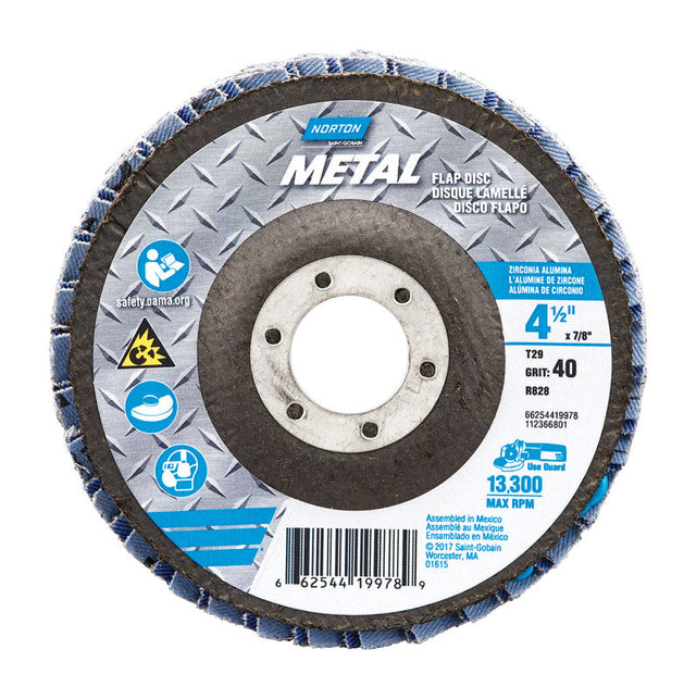 FLAPDISK 7/8X4-1/2" 40GR