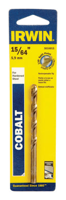 BIT DRILL15/64"COBALT CD