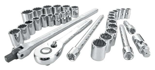 MECHANICS SET 1/2"DV 33P