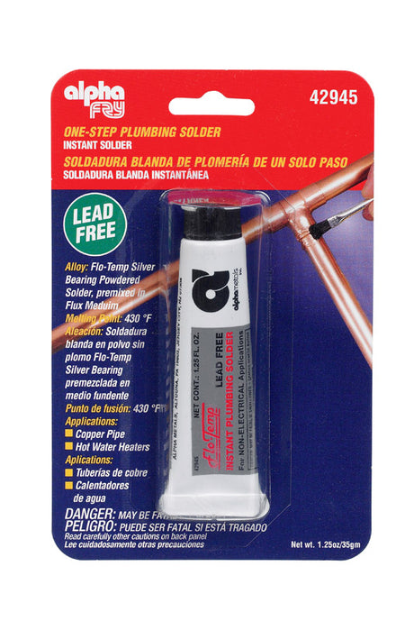 SOLDER NO LEAD 1.25 TUBE