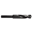 Century Drill & Tool 45/64 in. High Speed Steel Silver and Deming Drill Bit Round Shank 1 pc