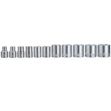 Craftsman 3/8 in. drive SAE 6 Point Socket Set 11 pc