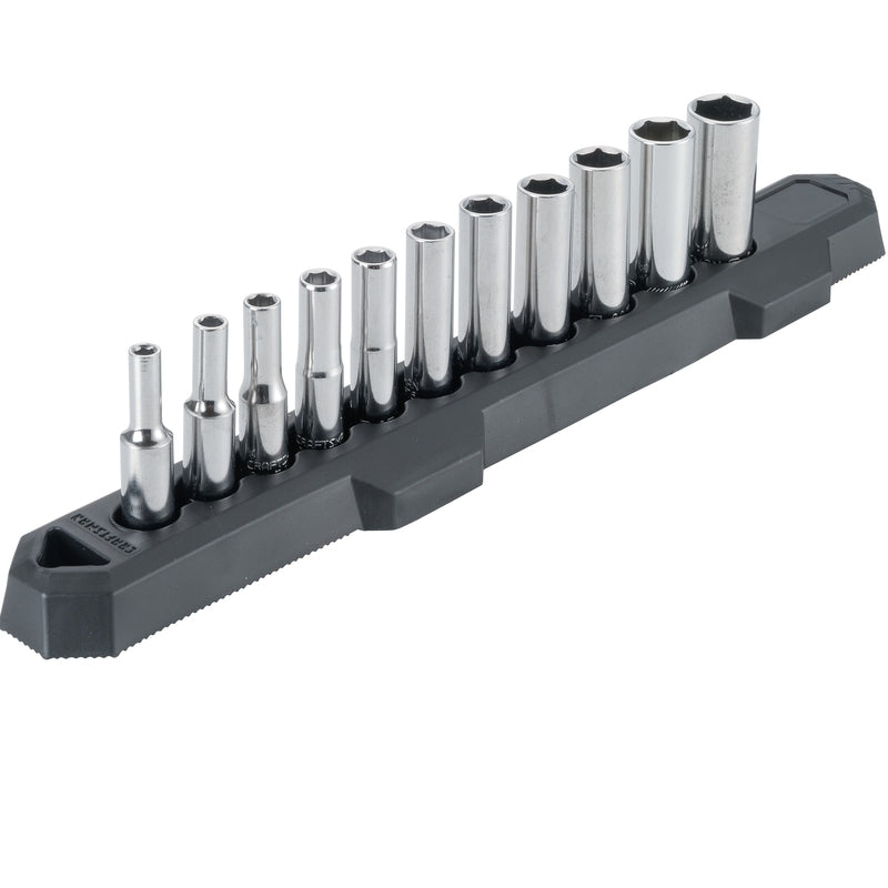 DEEP SCKT SET 1/4" 11PC