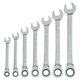 WRENCH SET RATCH SAE 7P