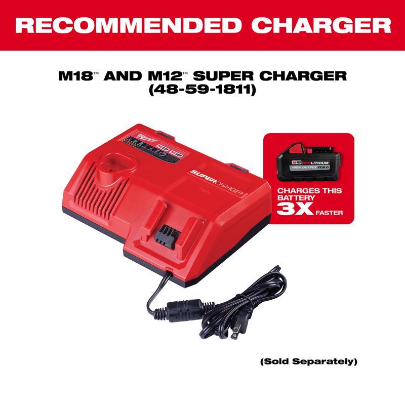 Milwaukee M18 XC8.0 8 Ah Lithium-Ion High Output Battery Pack 1 pc
