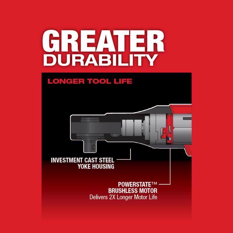 Milwaukee M12 FUEL 3/8 in. Brushless Cordless Ratchet Tool Only