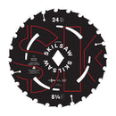 SKIL 8-1/4 in. D X 13/16 in. Carbide Tipped Steel Circular Saw Blade 24 teeth 1 pc