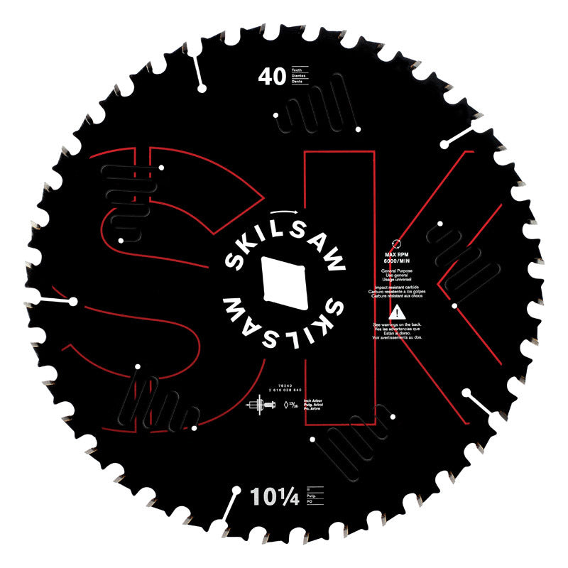SAW BLADE 10-1/4"X13/16"