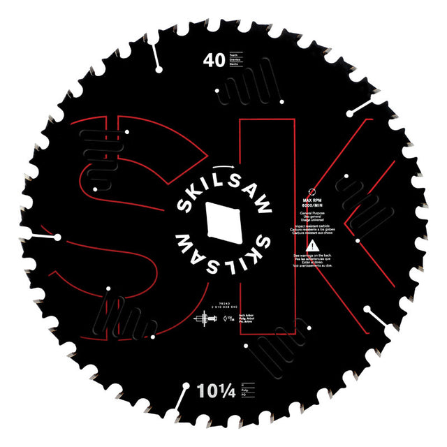 SAW BLADE 10-1/4"X13/16"