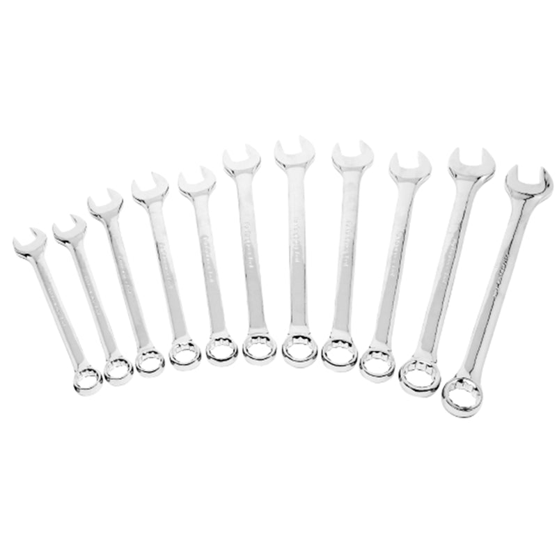 Performance Tool 12 Point Metric Combination Wrench Set 11 pc