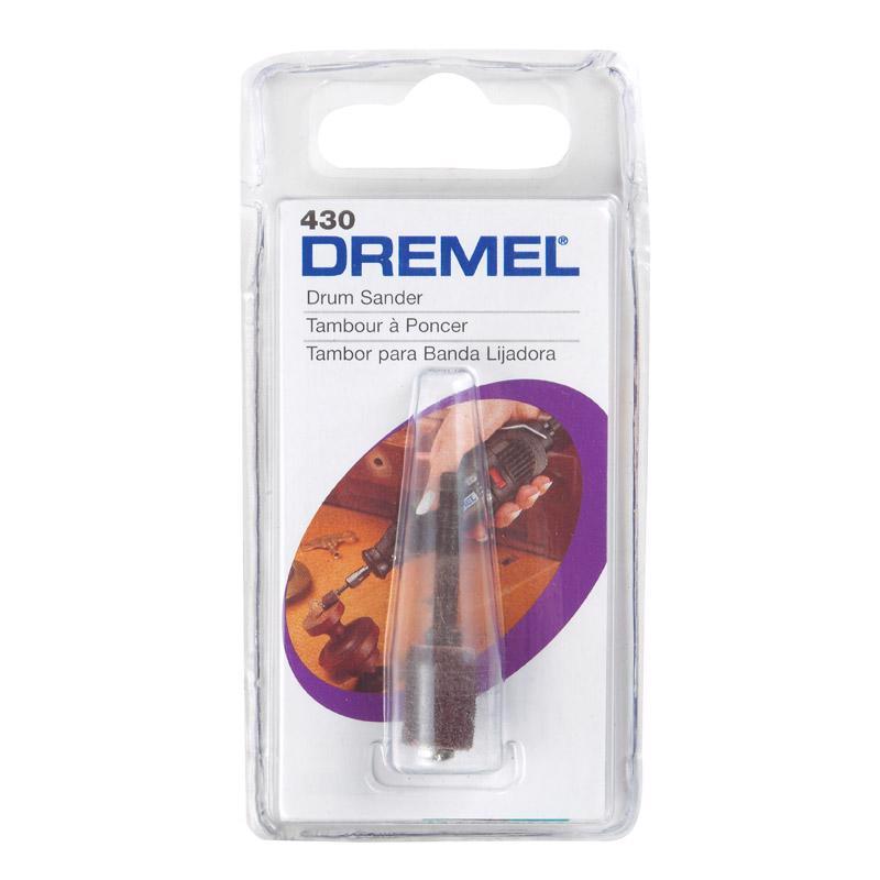 Dremel 0.3 in. D X 1/4 in. L Emery Drum Sander 60 Grit Coarse 1 pc