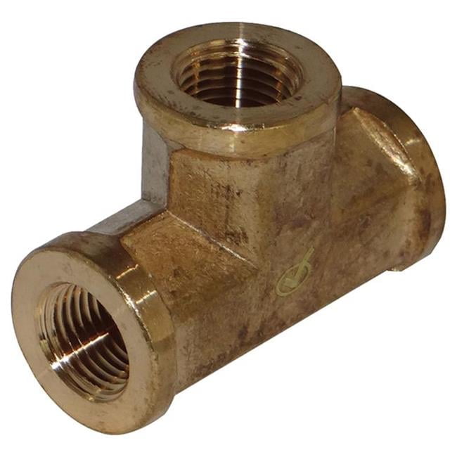 3/8 in. FPT X 3/8 in. D FPT Brass Tee