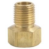 3/8 in. Flare X 1/4 in. D Male Brass Inverted Flare Adapter