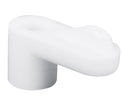 Prime-Line Bright White Plastic Screen Clip For 3/8 inch 12 pk